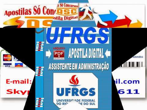 Concurso UFRGS RS 2014 Apostilas Digitais