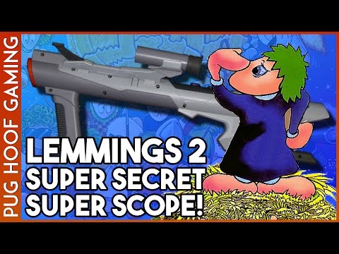 Lemmings 2: The Tribe's Secret Super Scope Mode!