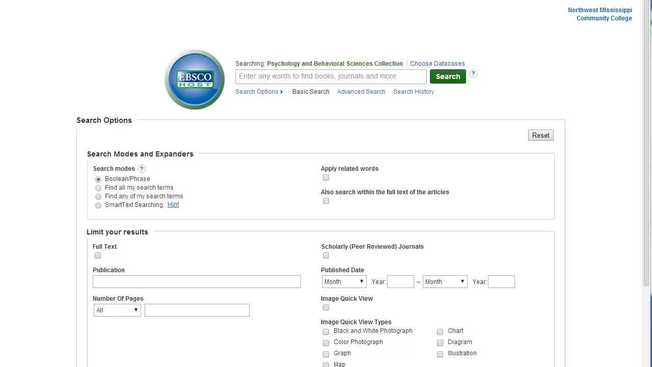 Psychology and Behavioral Sciences Collection