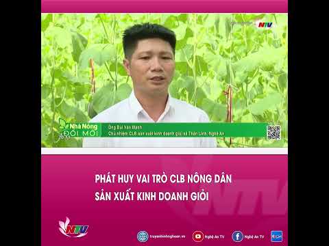 Phát huy vai trò Câu lạc bộ Nông dân sản xuất, kinh doanh giỏi