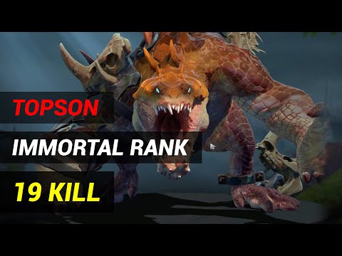 TOPSON PRIMAL BEAST - 19/3/19 - Dota 2 Full Gameplay