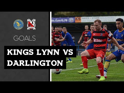 Goals: King's Lynn Town v Darlington