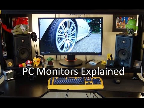PC monitor guide - PC monitor technology explained - By TotallydubbedHD