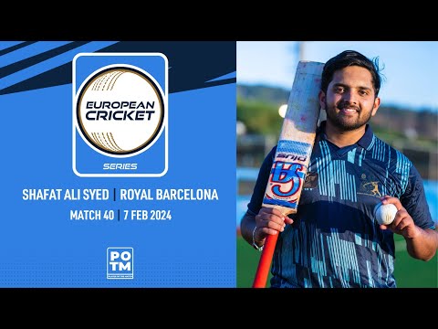 POTM: S.Ali Syed - RB vs PIC | Highlights | ECS Spain, 2024 | 7 Feb 2024 | ECS24.087