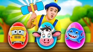 Eggs Surprise | The Best Kids Songs &amp; Nursery Rhymes | TigiBoo