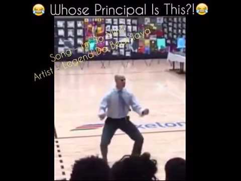 Principal Dances at School Rally & KILLS IT! To Beatslaya Song - (I'm So MinT)