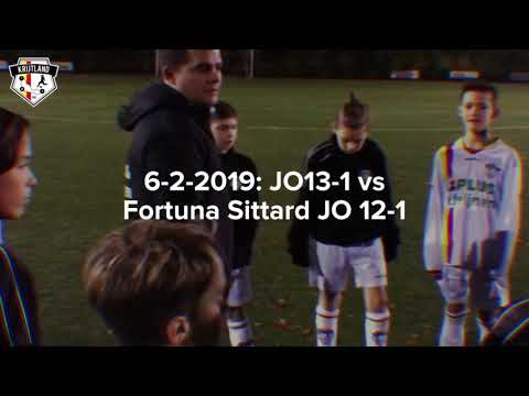 6-11-2019: JO13-2 vs Fortuna Sittard JO12-1