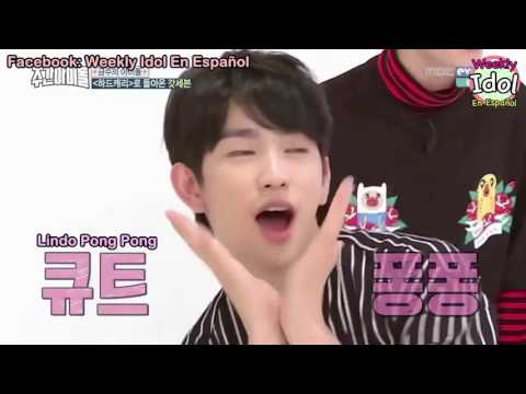 [Sub Español] 160928 Weekly Idol GOT7  Parte 1/3