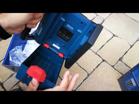 Bosch Akumuliatorinis prožektorius GLI 18V-1200 C, SOLO video