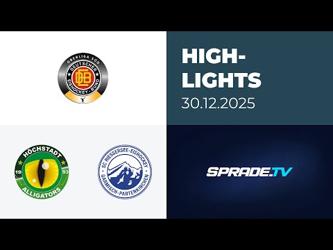 December 30, 2025 - Highlights - Höchstadt Alligators vs. SC Riessersee