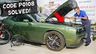 DODGE CHALLENGER CODE P0108 MAP SENSOR, MANIFOLD ABSOLUTE PRESSURE SENSOR
