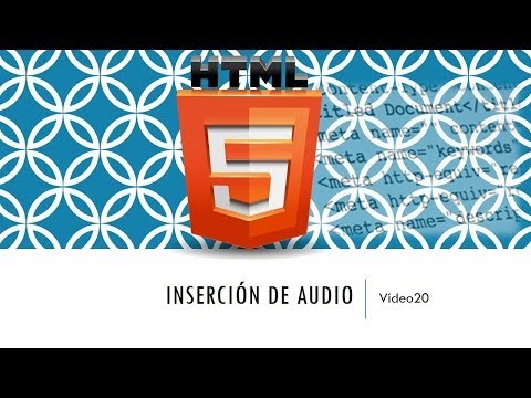 Curso HTML 5 Inserción audio Vídeo 20