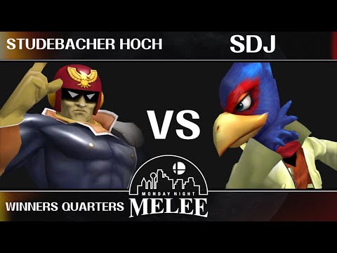 MNM 372 - Winners Quarters - Studebacher Hoch (Captain Falcon) VS SDJ (Falco) - SSBM Melee