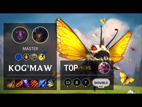 Kog'Maw Top vs Irelia - EUW Master Patch 10.14