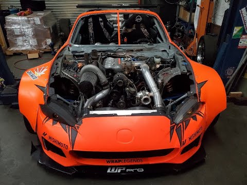1000hp MX5 widebody Rebuild, bringing this thing back to life, Kyle Mohan Racing 3 Rotor Mazda