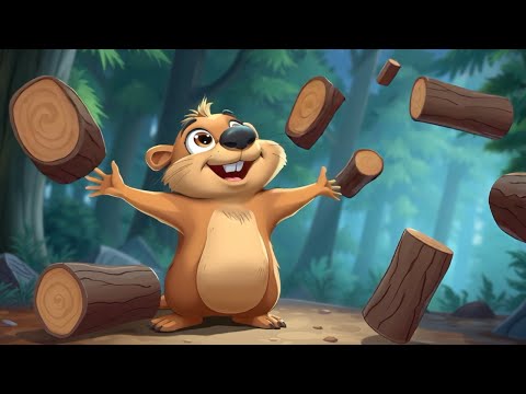 How Much Wood Would a Woodchuck Chuck? | Epic Tongue Twisters! Woodchuck Song + Fun Animal Rhymes