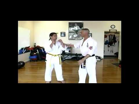 Back Elbow Strike in Kyokushin Karate