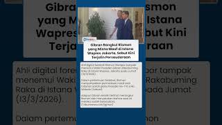Gibran Legowo saat Terima Permintaan Maaf Rismon Sianipar di Istana Wapres, Sebut Kini Bersaudara