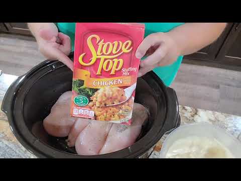 Crock pot Summertime Thanksgiving in a Bowl