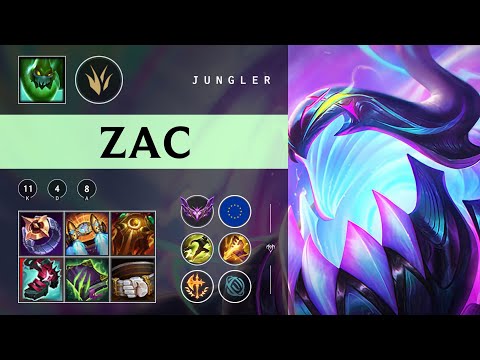 Zac Jungle vs Sylas - EUW Master Patch 25.24