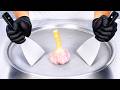 Garlic Ice Cream Rolls ASMR