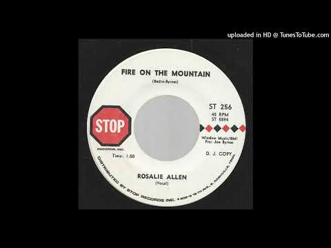 1969 PA YODELING COUNTRY Rosalie Allen "Fire On The Mountain" Pennsylvania hillbilly