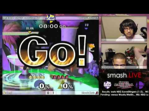 M.A.D.D. City Asheville L7 - Zent (Peach) vs Bl@ckChris (Fox/Ganondorf)