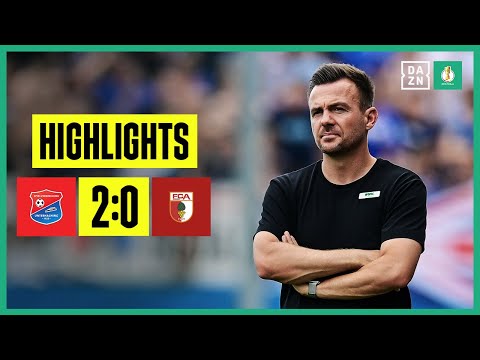 Kein Auftakt nach Maaßen! Augsburg raus: Unterhaching - FC Augsburg | DFB Pokal | DAZN Highlights
