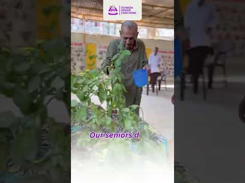 Every morning at Fehmida Senior Care Home begins with care for nature, and for the soul.