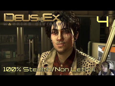 Deus Ex: Mankind Divided - 100% Stealth/Non Lethal Playthrough - Part 4 New Augs
