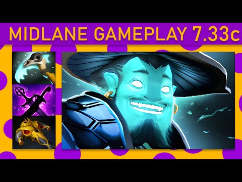 🌟25+ Kills! New patch Storm Spirit Mid Gameplay - Dota 2 Top MMR