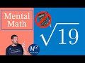 How To Calculate Square Roots Without A Calculator Mental Minute Math