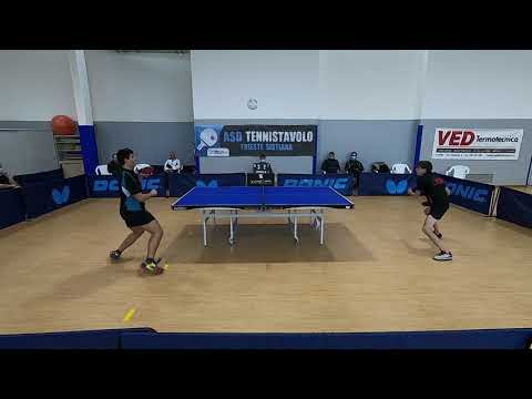 Trieste Sistiana vs Udine 2000 - Severi vs Castenetto (1-3)