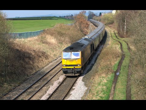 GBRf Class 60 No. 60021 on 6M51 Sudforth Lane - Liverpool Biomass Tml @ Cow Lane on 20.03.22 - HD