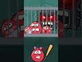 ZOO Red Ball 4 Shorts Animation Красный шарик попал в зоопарк с семье