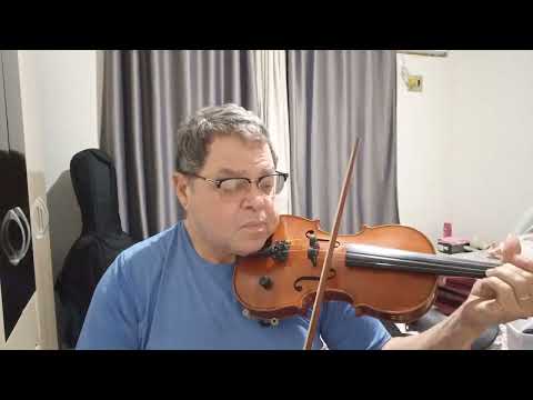 Hino 329 HCC "Sou Feliz com Jesus" Solo de violino Mus. Philips Paul Bliss,1876