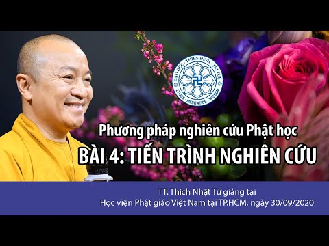 Tiến trình nghiên cứu ▏Phương pháp nghiên cứu Phật học