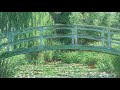 "Japanese Footbridge and the Water Lily Pool, Giverny" by Claude Monet