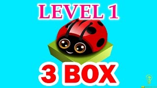 Sokoban Garden 3D Level 1 ( 3 Box ) - Best Solution