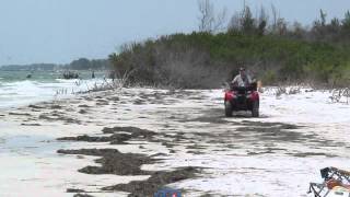 preview picture of video 'Longboat Key PD patrolling beach on ATV'