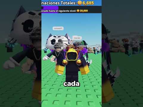 In this game they will always donate you robux