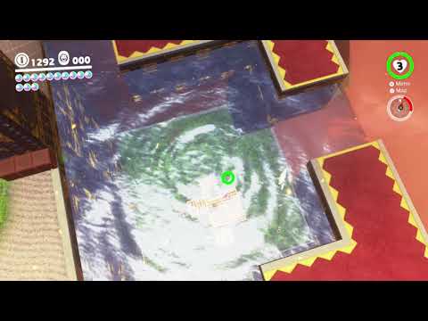 Bowser's Kingdom Power Moon 47 - From Crates In The Moat