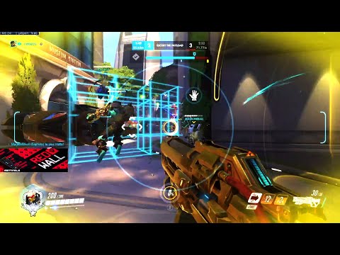 Surefour Top 153 Ashe and Soldier 76 gameplay! [ Overwatch Season 27 Top 500 ]