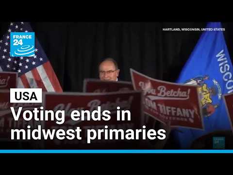 Voting ends in US midwest primaries