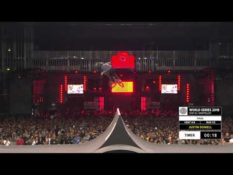 Justin Dowell | 3rd place - BMX Freestyle Park Spine Ramp Pro Final | FISE Montpellier 2019