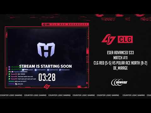 CLG RED BROADCAST ESEA S33 VS POLAR ACE NORTH MATCH 11