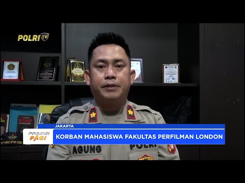 POLSEK KEMAYORAN TANGANI MAHASISWI PERFILMAN DI LONDON JATUH DARI MAL