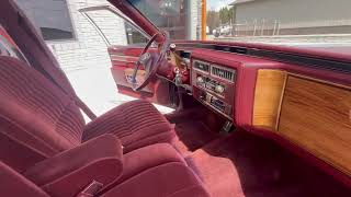 1982 Sedan DeVille Interior