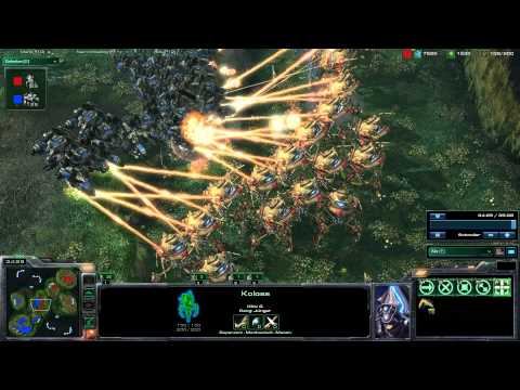 Starcraft 2: 200 supply Thore gegen 200 supply Kolosse