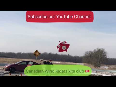 Patang Bazi in Toronto and Flight of few Kites in 35+ Wind -January 20, 2018